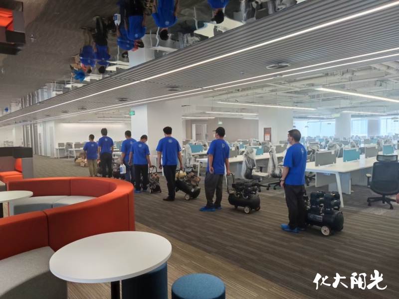 西城區(qū)奇安信除甲醛現(xiàn)場